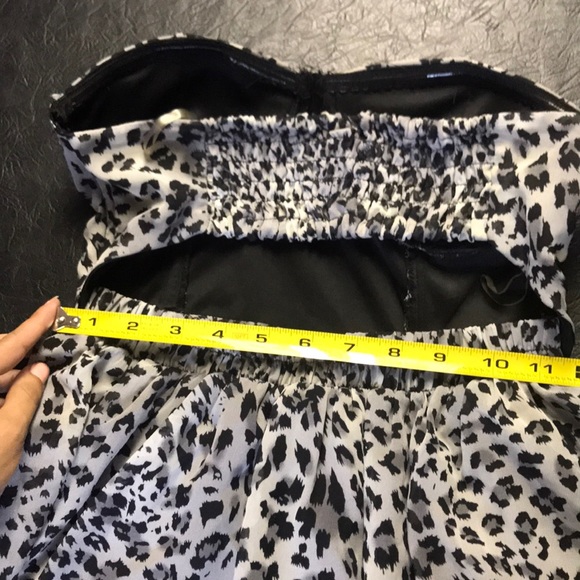 Leopard peplum top - Picture 5 of 5